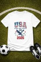 USA Stars and Stripes Soccer T-Shirt