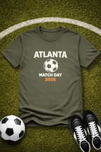 Atlanta Match Day 2026 Soccer T-Shirt