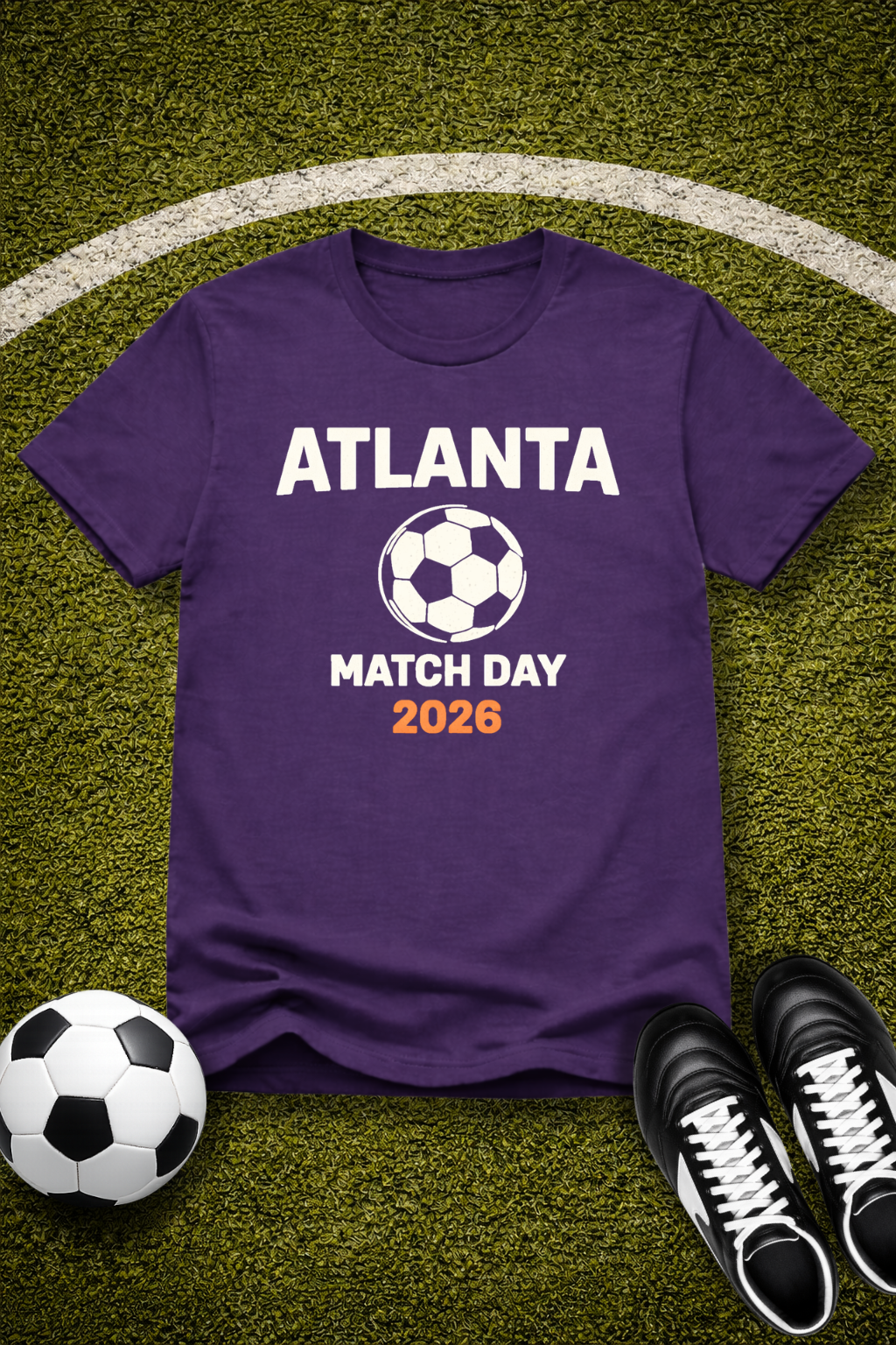 Atlanta Match Day 2026 Soccer T-Shirt