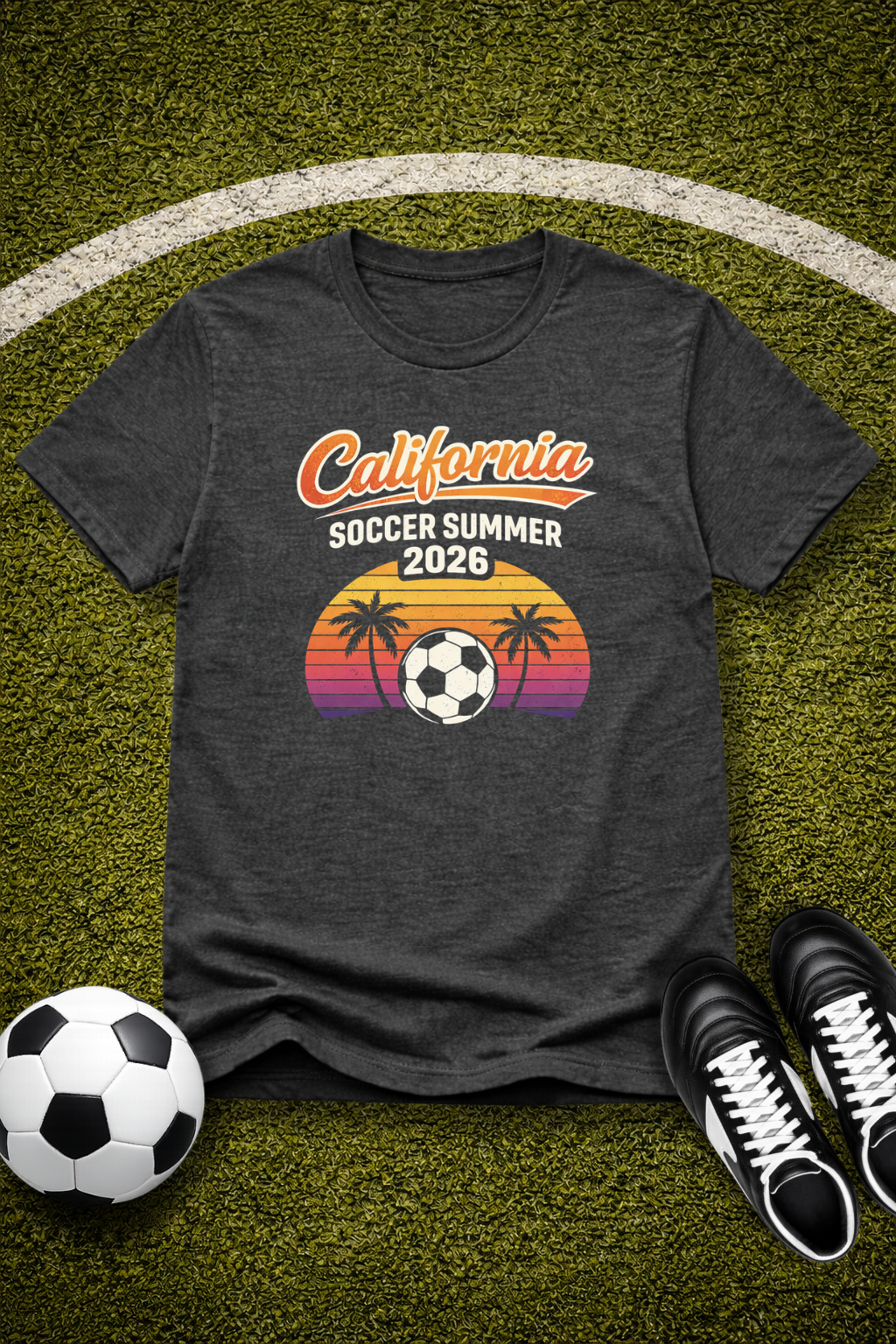 California Soccer Summer 2026 T-Shirt