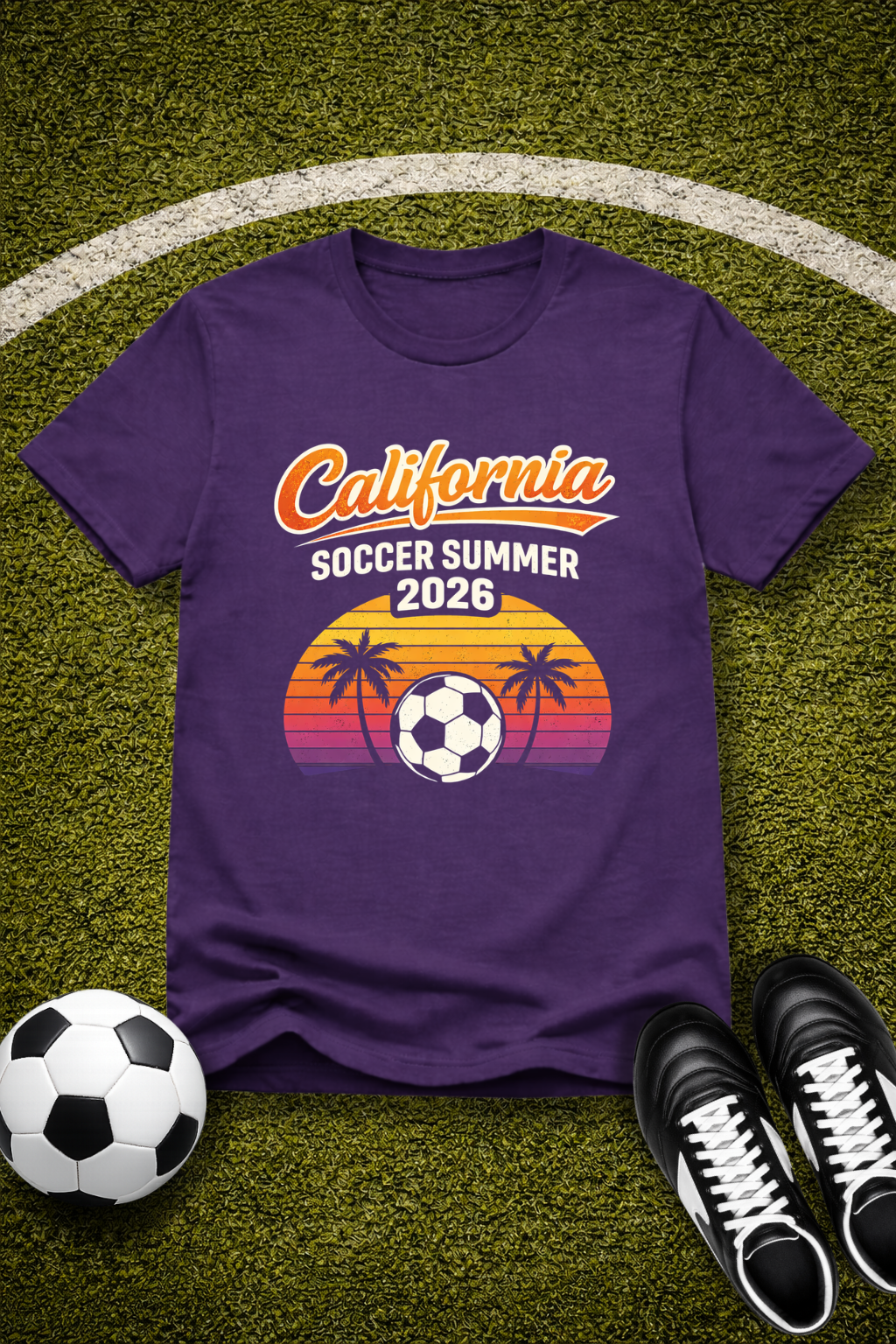 California Soccer Summer 2026 T-Shirt