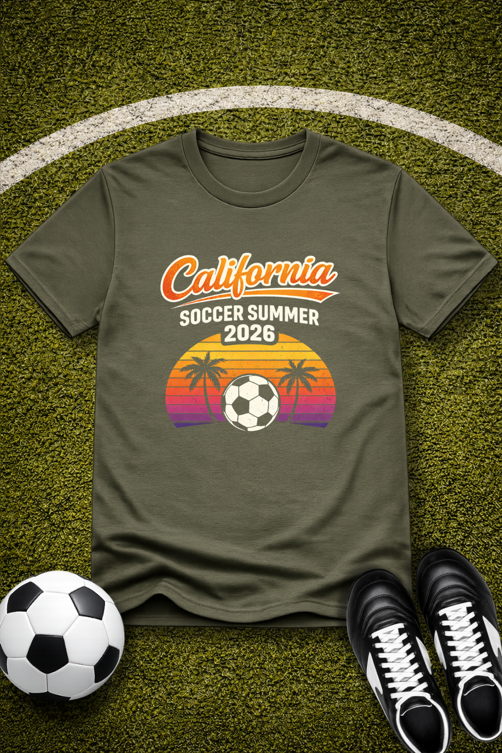 California Soccer Summer 2026 T-Shirt