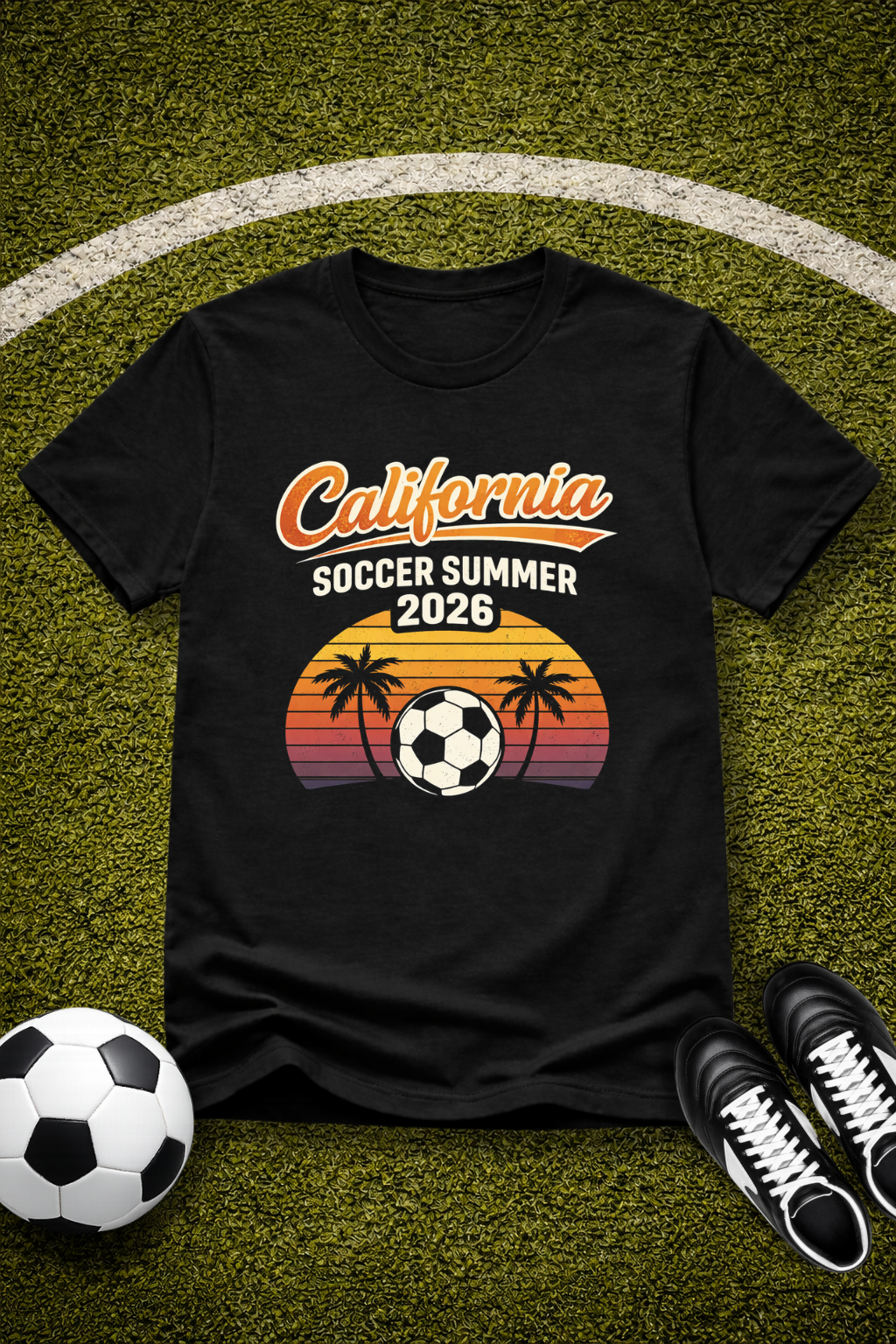California Soccer Summer 2026 T-Shirt