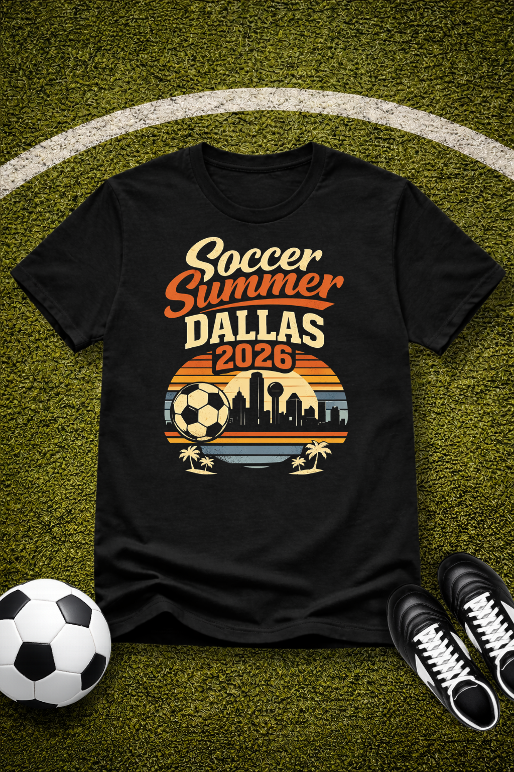 Summer Soccer Dallas 2026 T-Shirt