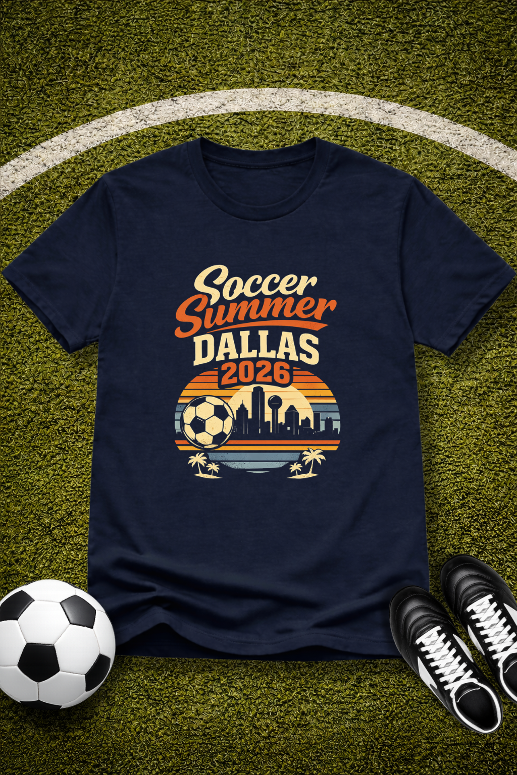Summer Soccer Dallas 2026 T-Shirt