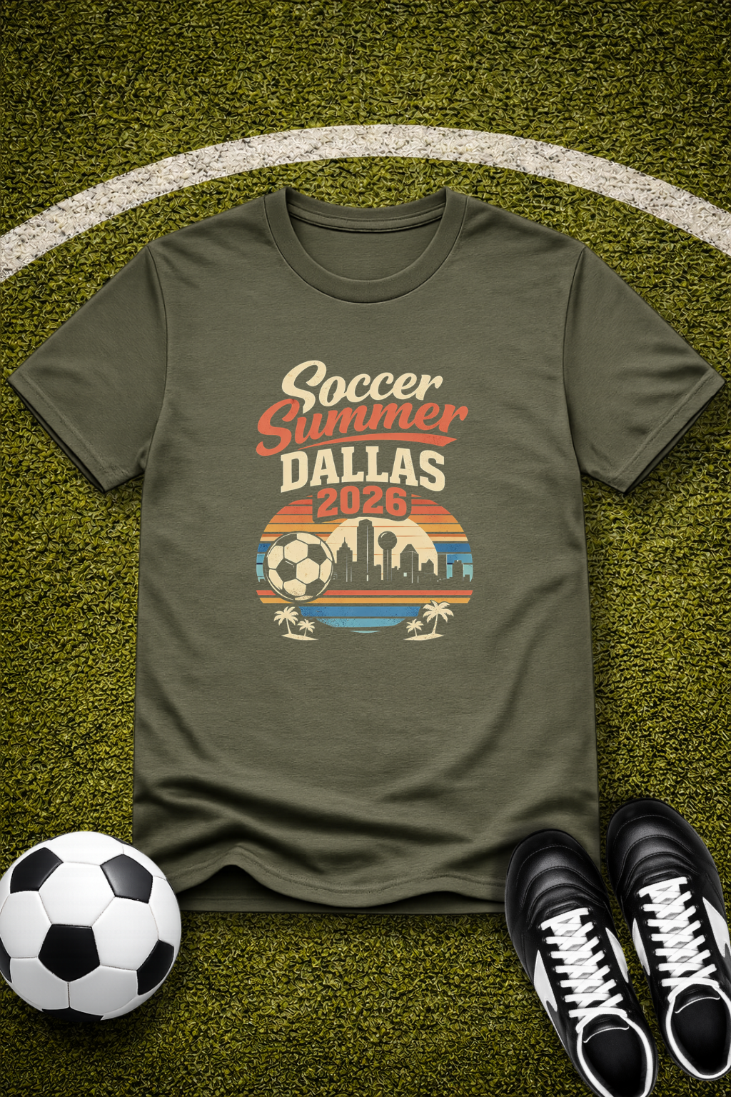 Summer Soccer Dallas 2026 T-Shirt