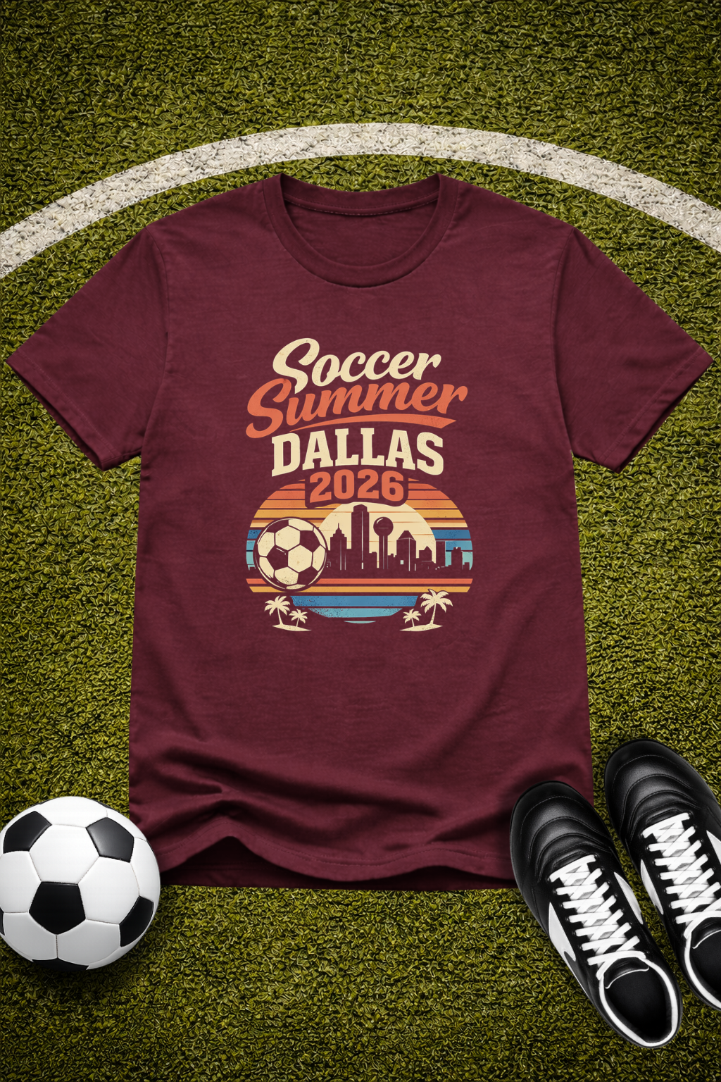 Summer Soccer Dallas 2026 T-Shirt