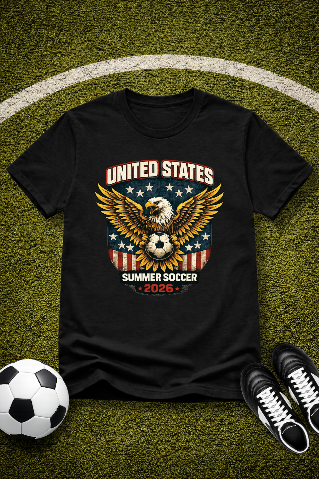 United States Eagle Soccer T-Shirt