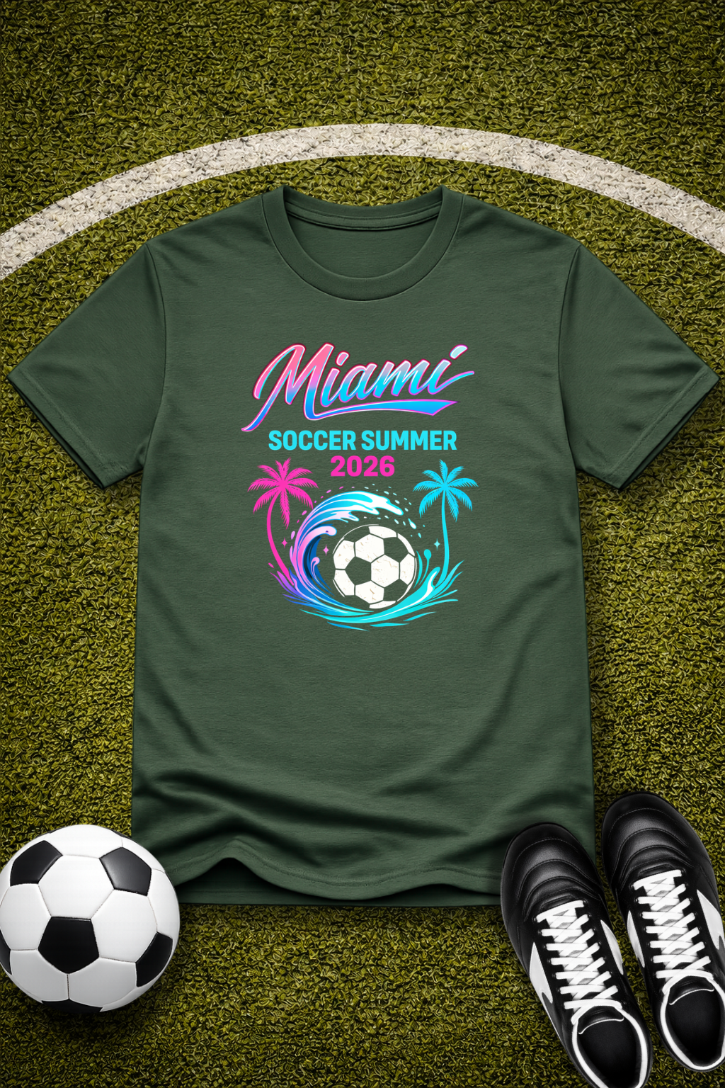 Miami Soccer Summer 2026 T-Shirt