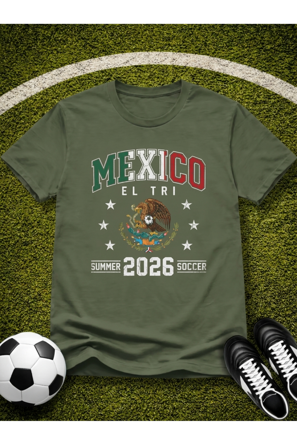 Mexico El Tri Soccer T-Shirt