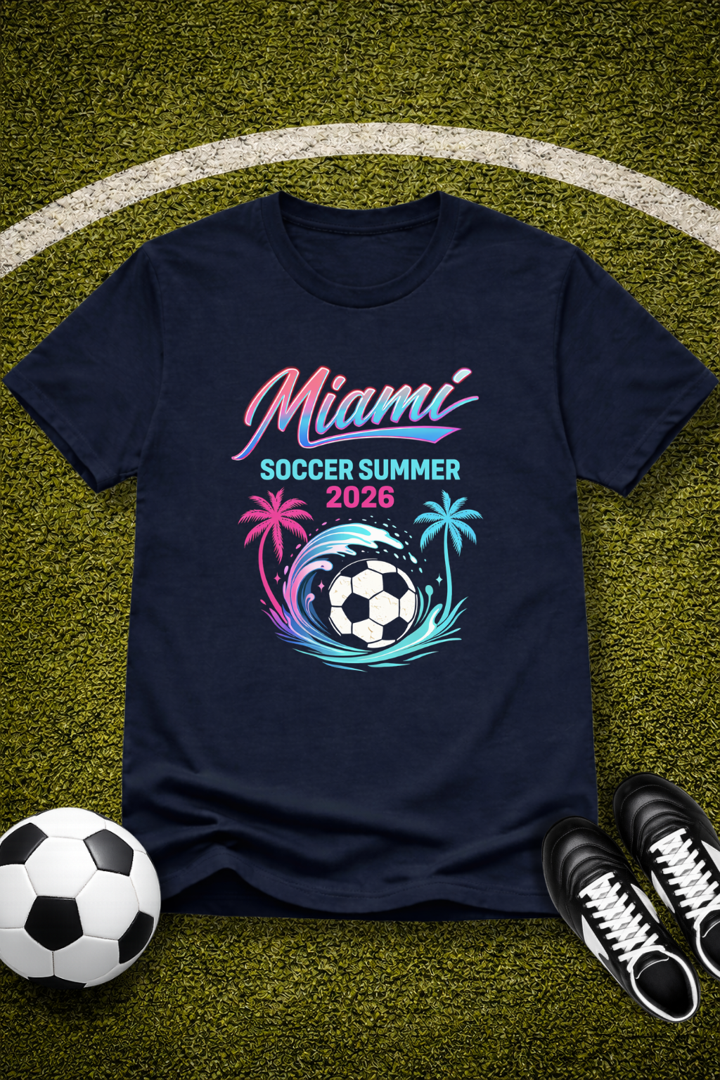 Miami Soccer Summer 2026 T-Shirt