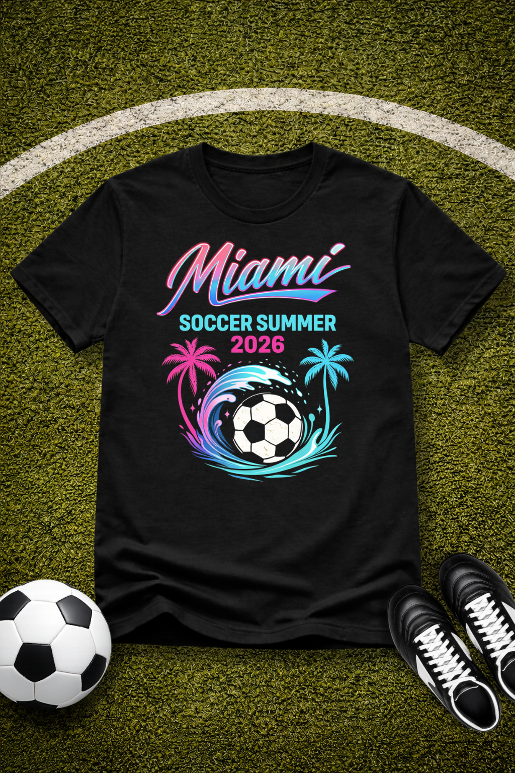 Miami Soccer Summer 2026 T-Shirt