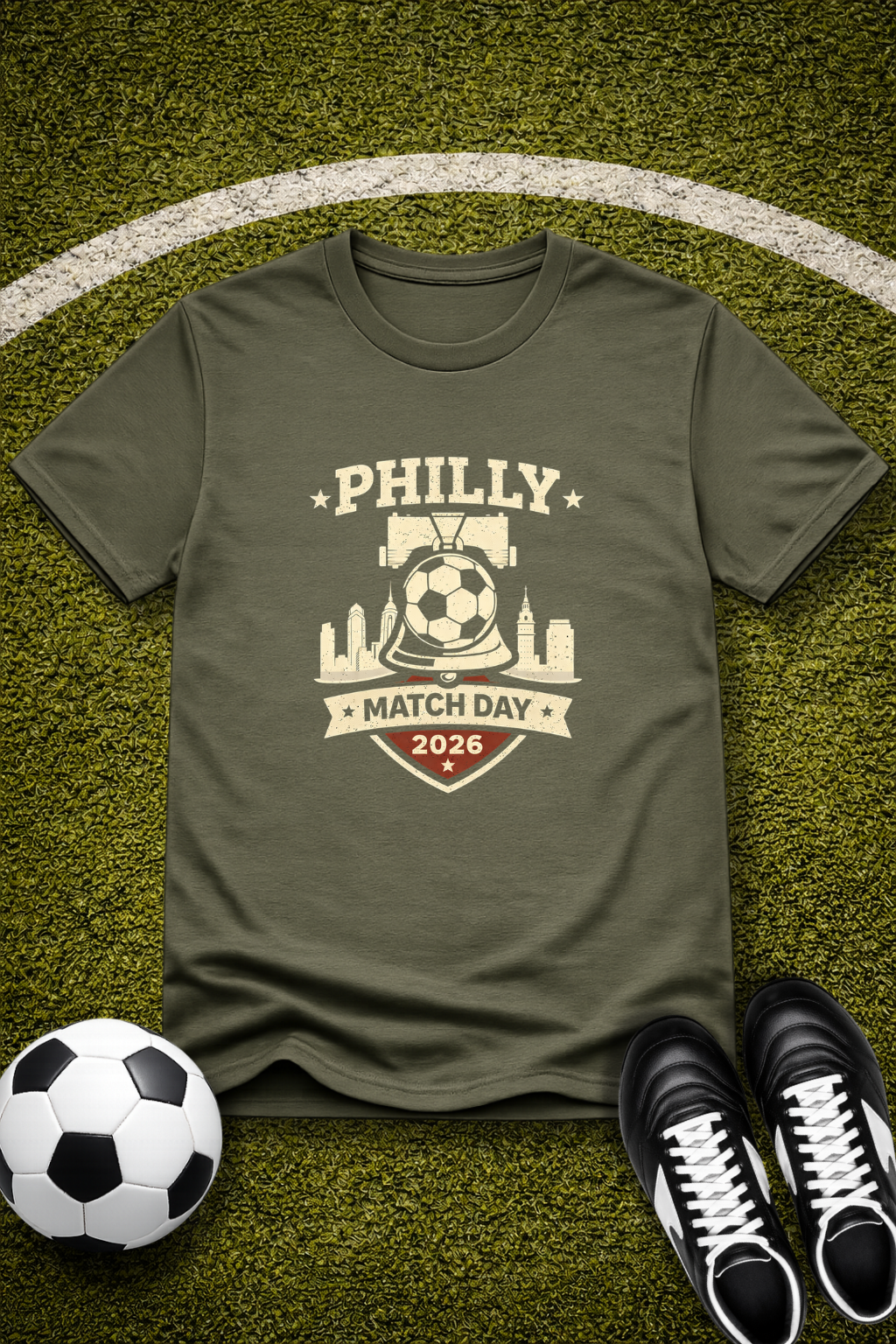 Philly Match Day 2026 Soccer T‑Shirt