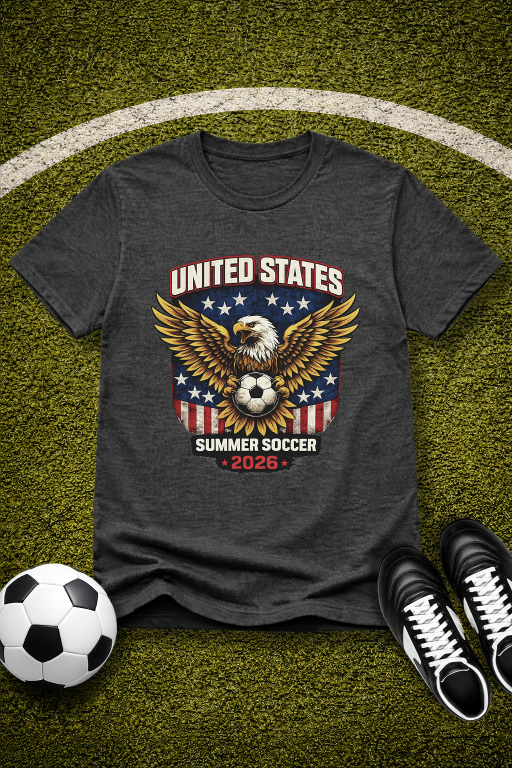 United States Eagle Soccer T-Shirt