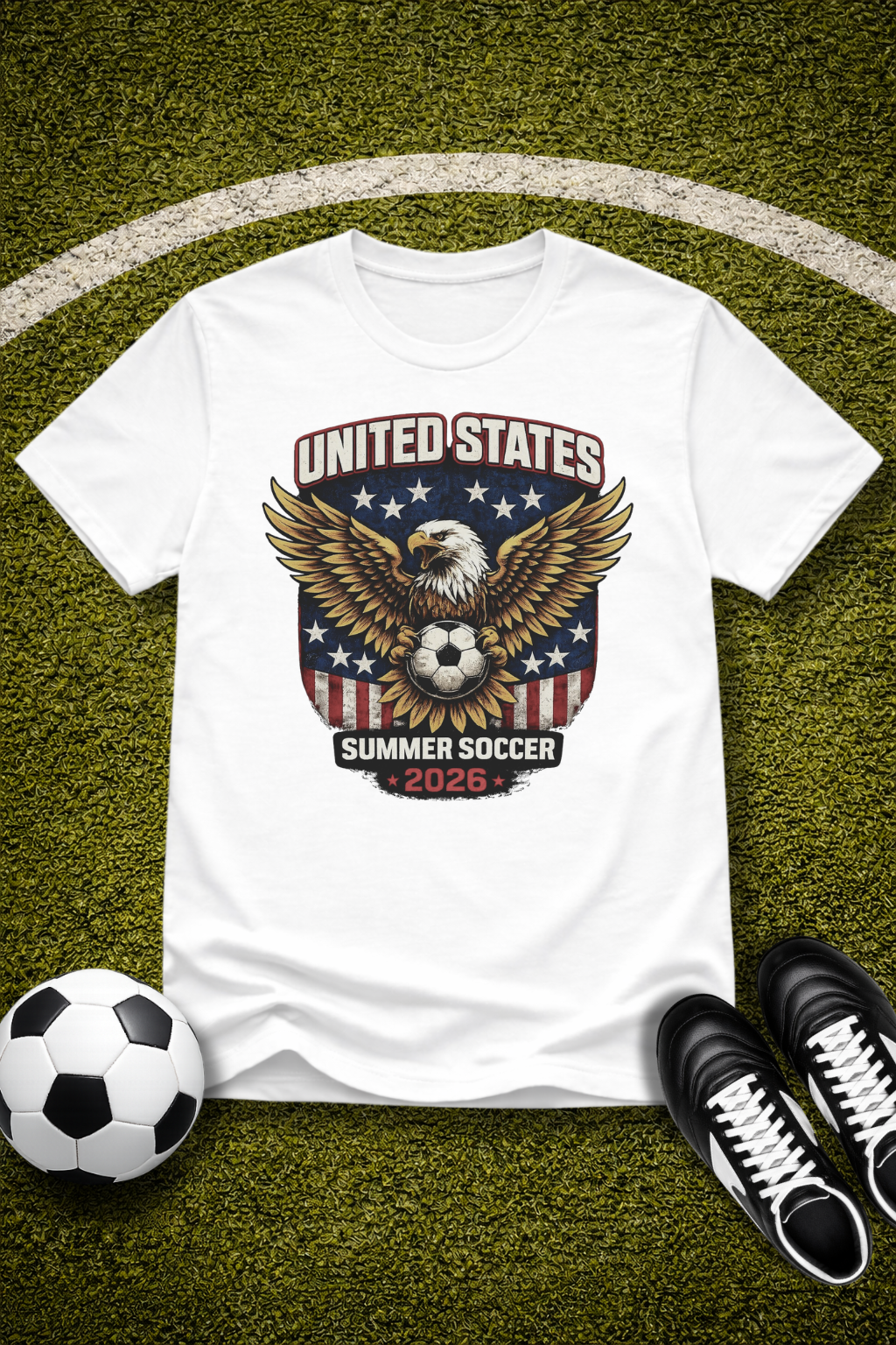 United States Eagle Soccer T-Shirt