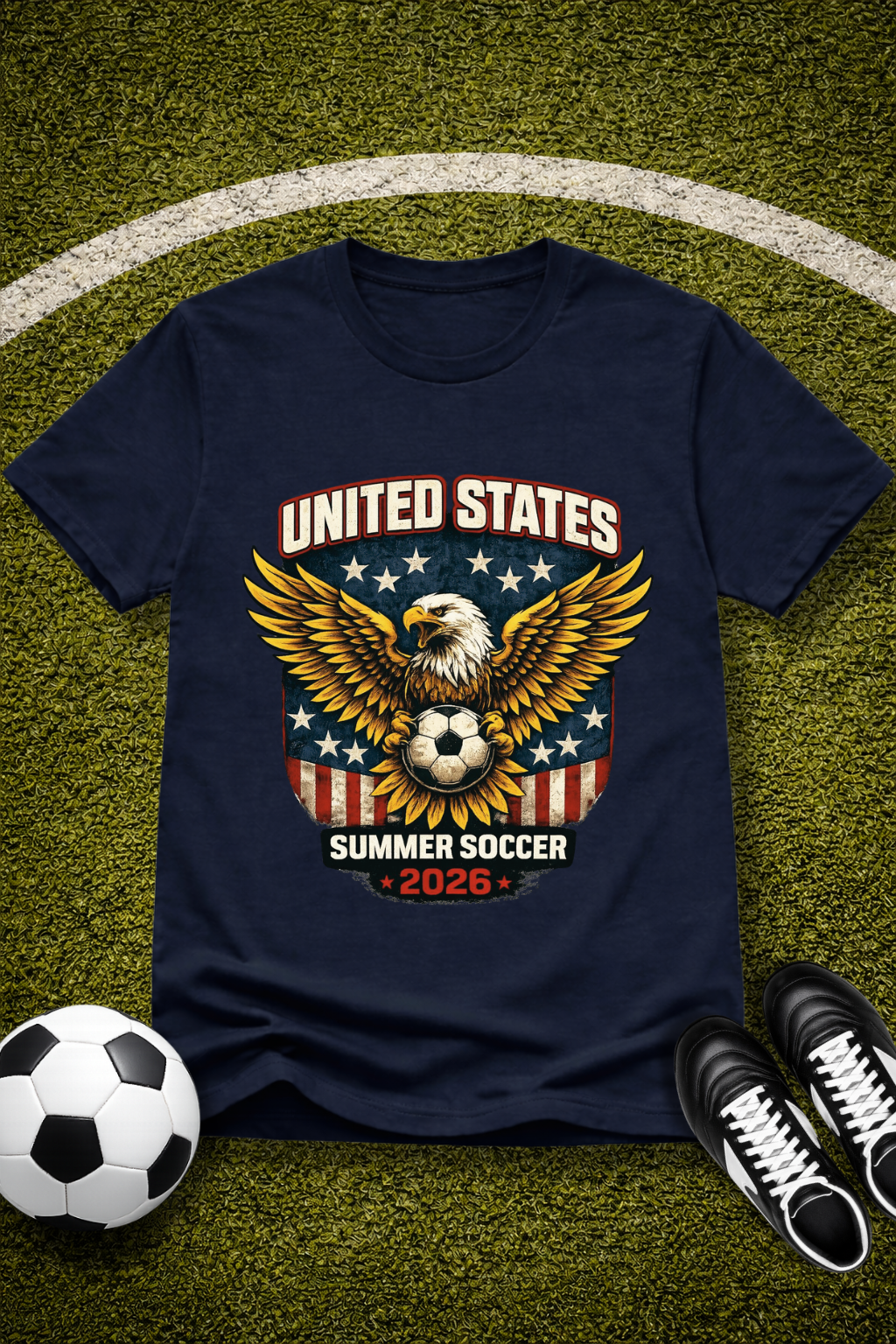 United States Eagle Soccer T-Shirt