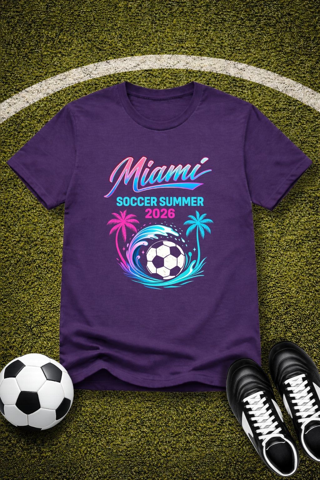Miami Soccer Summer 2026 T-Shirt