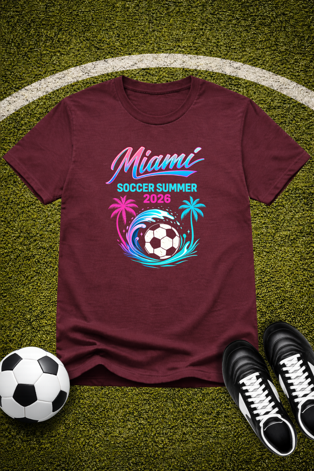 Miami Soccer Summer 2026 T-Shirt