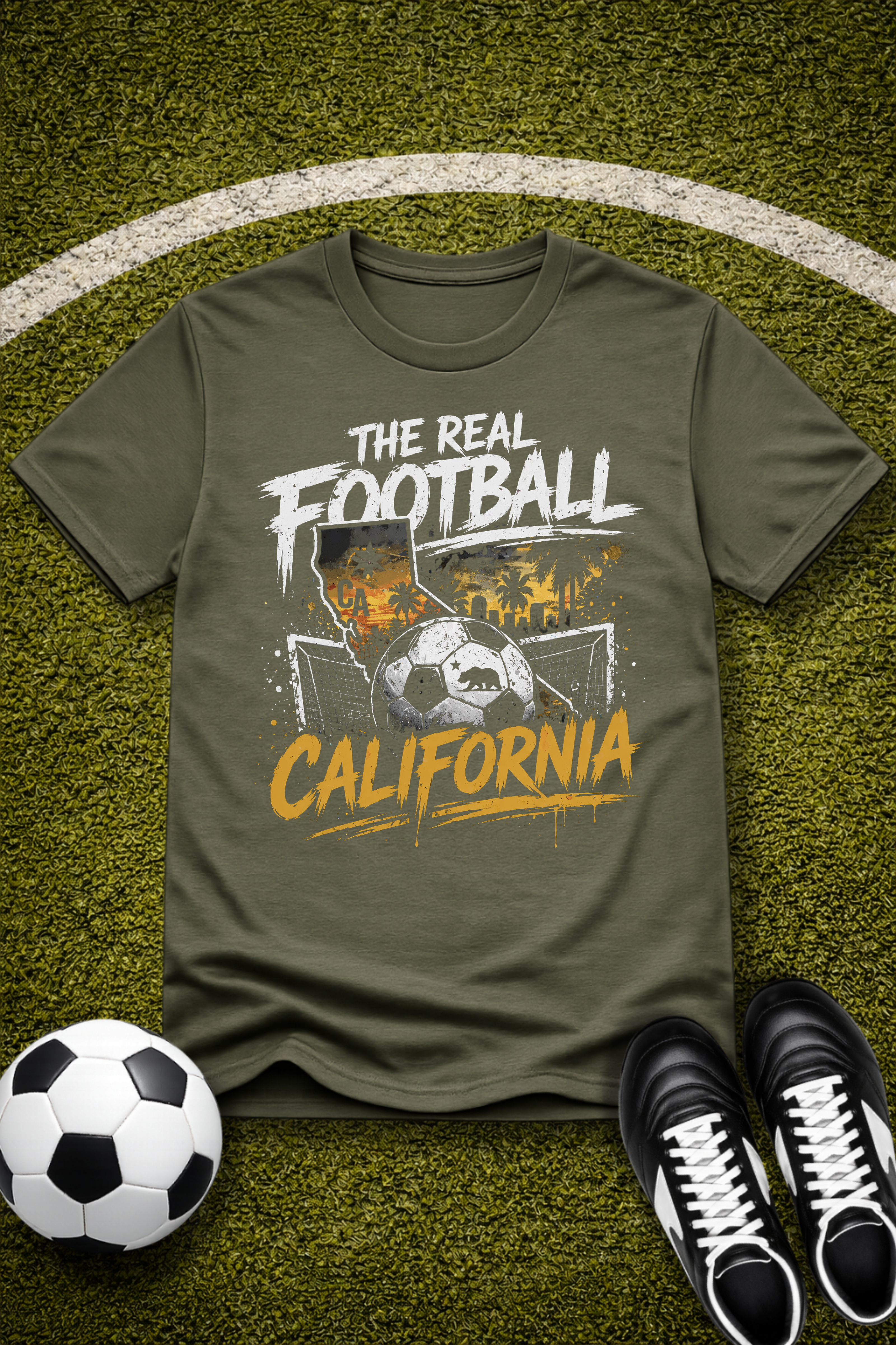 California Soccer T‑Shirt