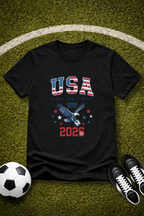 USA Stars and Stripes Soccer T-Shirt
